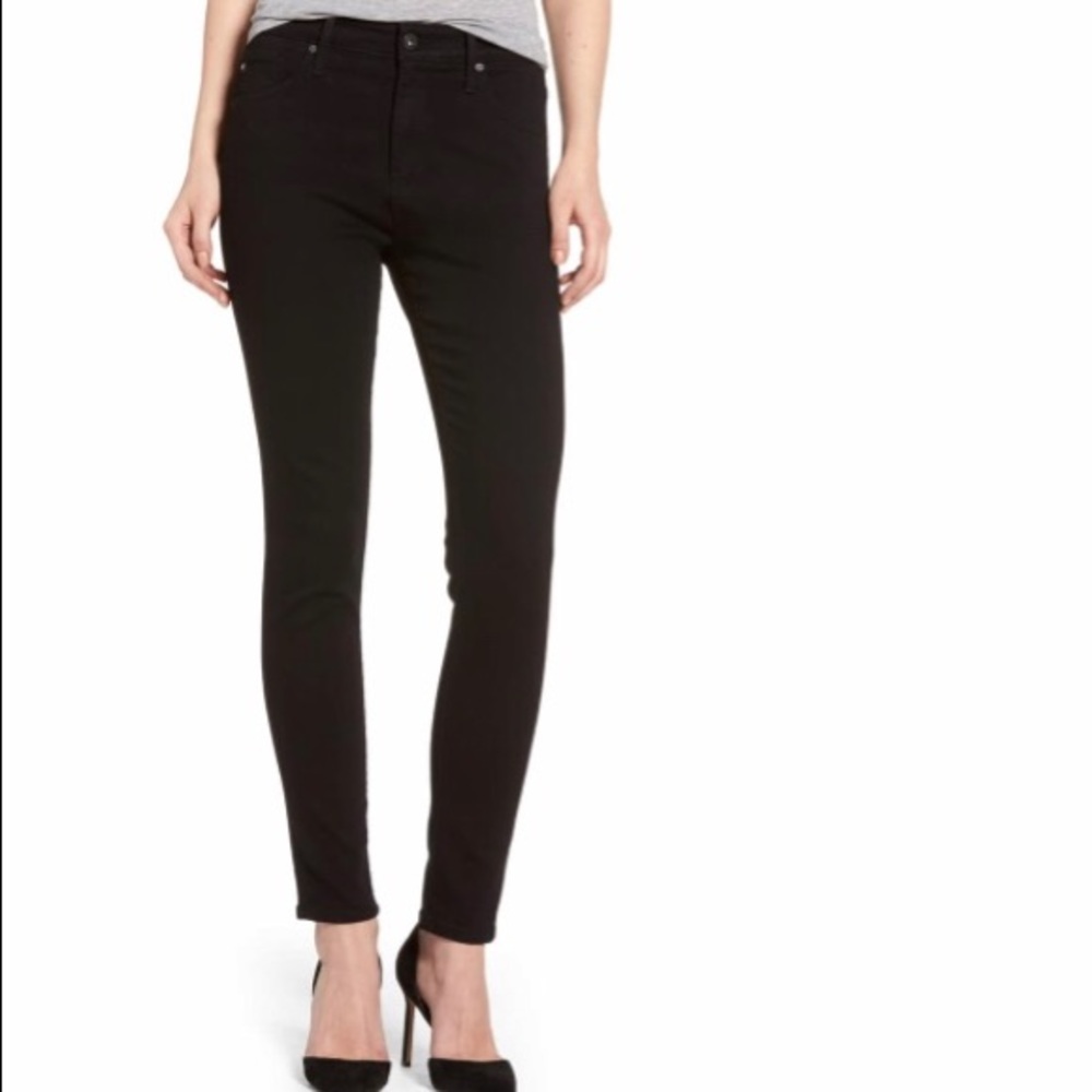 AG Adriano goldschmied farrah skinny jeans black